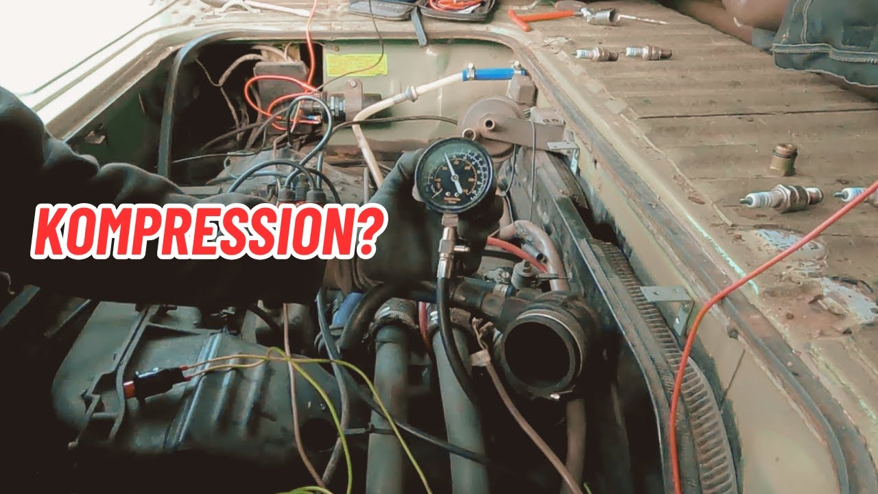 testar kompression - volkswagen t3 2.0 CV luftkyld type 4 (felsökning orkeslös motor)