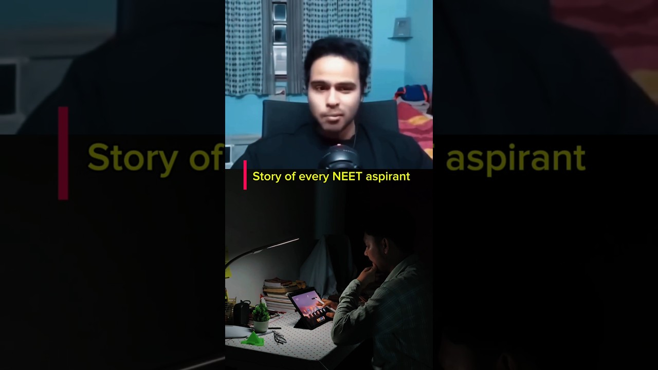 Story of a NEET aspirant 😢❓🩺#neet#neet2026#mbbs#aiims#nta#shorts