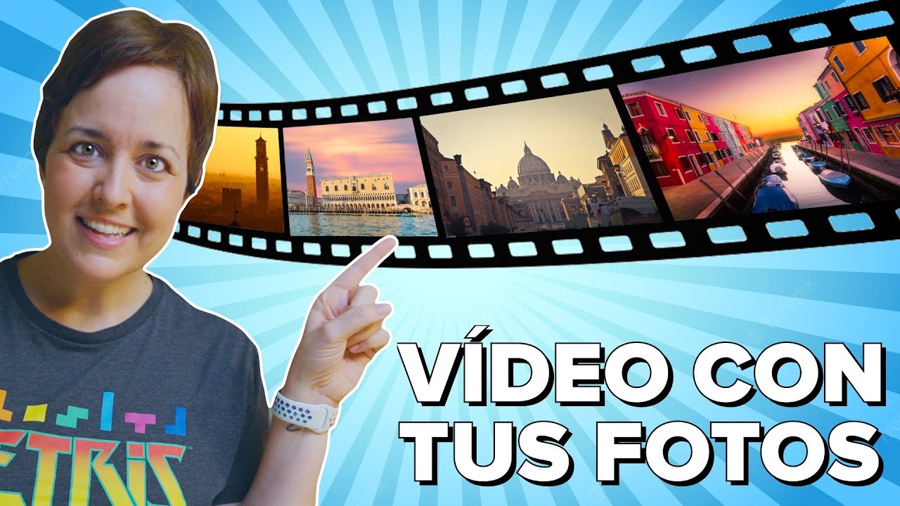 CREA un VÍDEO con FOTOS y MÚSICA de fondo (¡MUY FÁCIL!)