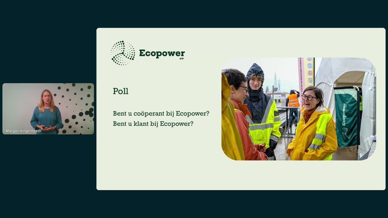 Webinar Welkom bij Ecopower