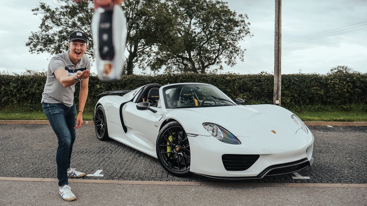 My Insane Birthday Surprise!! Driving 918 Spyder To Dinner