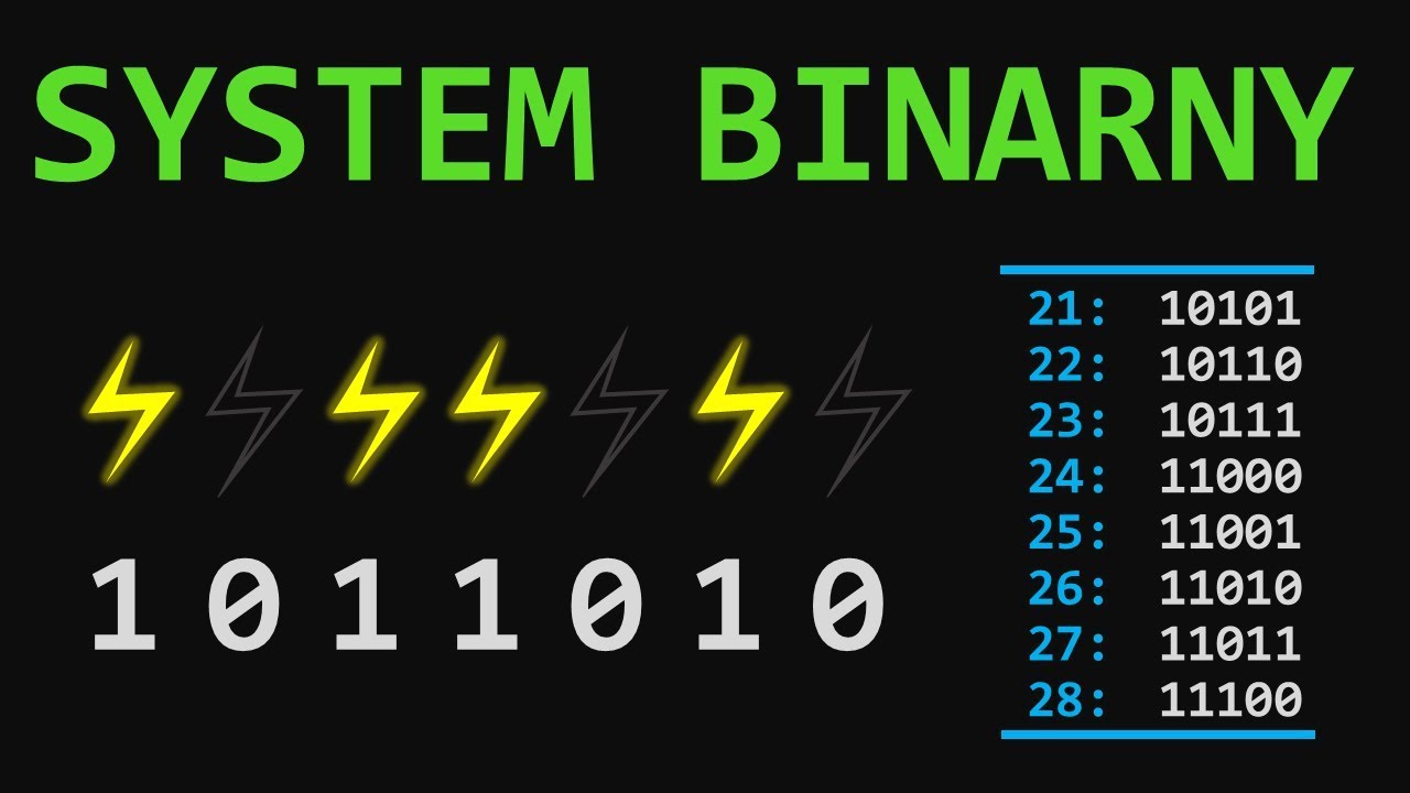 [22] System binarny - jak komputer liczy na 0 i 1?