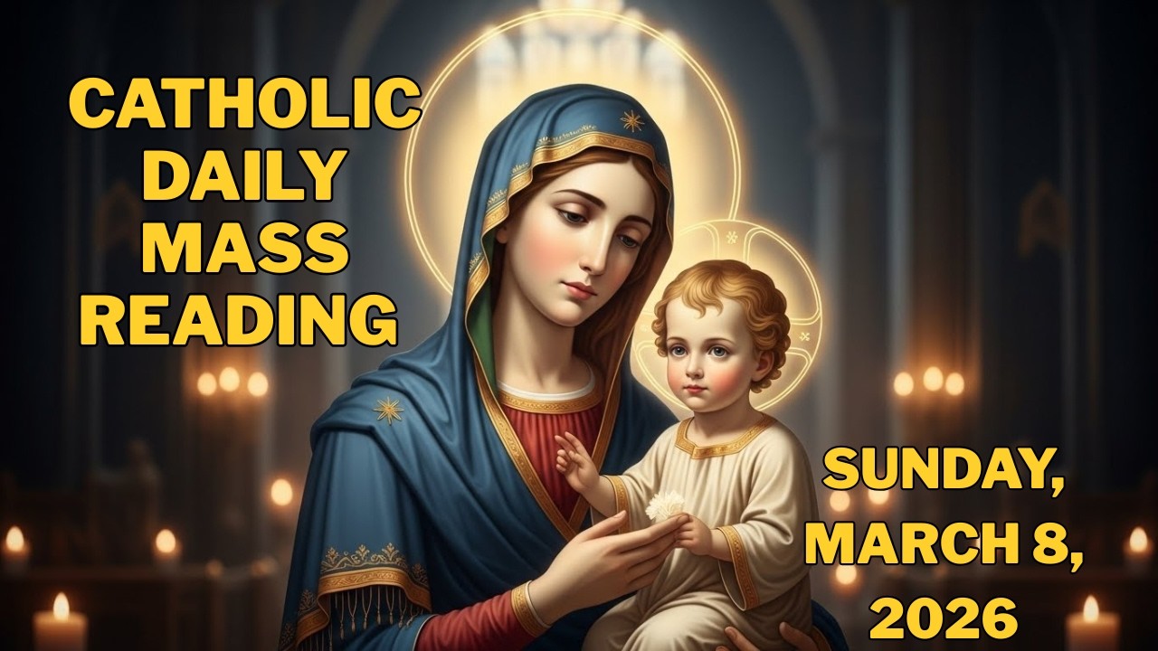 Daily Catholic Mass Readings | Third Sunday of Lent, March 8th, 2026.