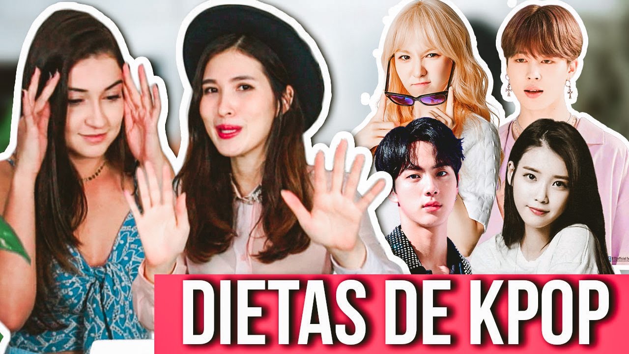Nutricionista Reage a DIETAS DE IDOLS DE KPOP