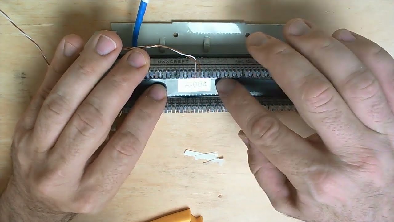 GigaBIX Termination (on a BIX Frame)