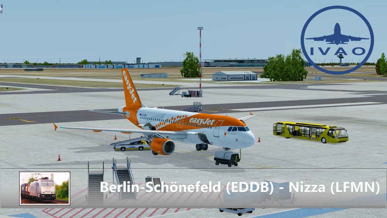 [Prepar3D v3.2/IVAO] EZY43NF I Berlin (EDDB) - Nice (LFMN) I Aerosoft A319 I Shared Cockpit