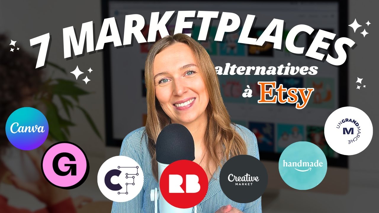 7 MARKETPLACES pour VENDRE alternatives &agrave; ETSY en 2025