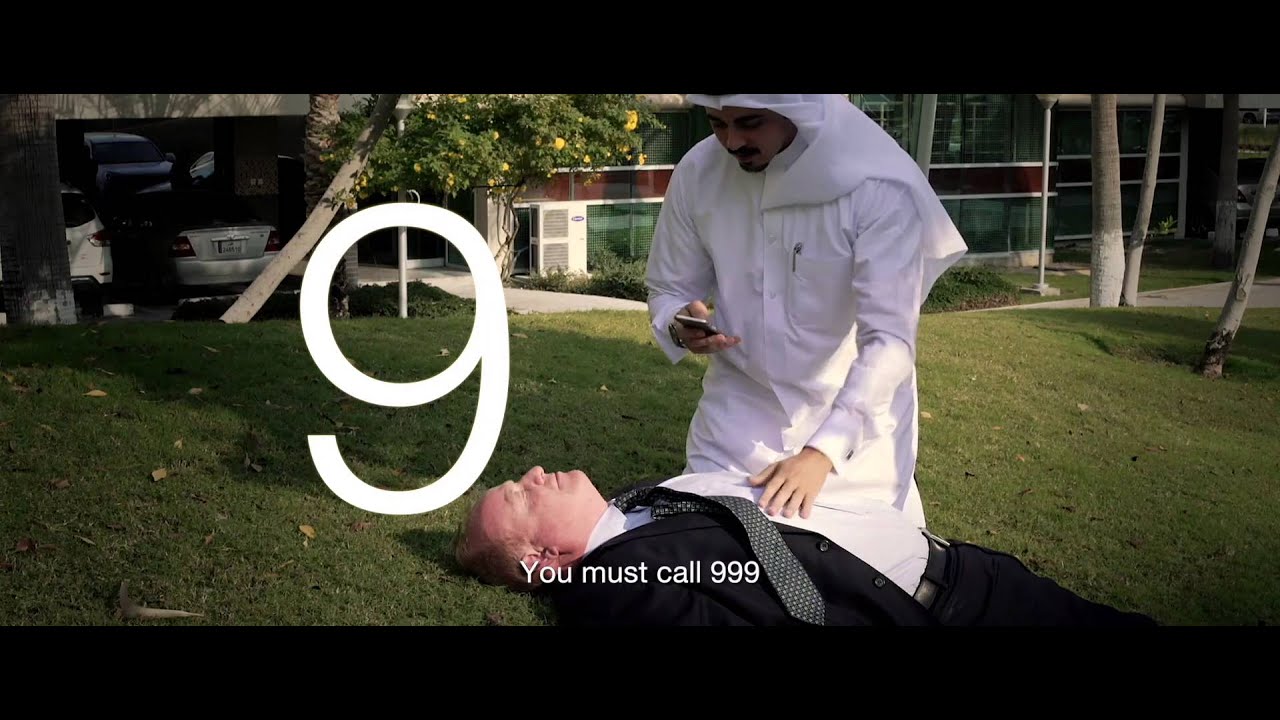 CPR Saves Lives Arabic