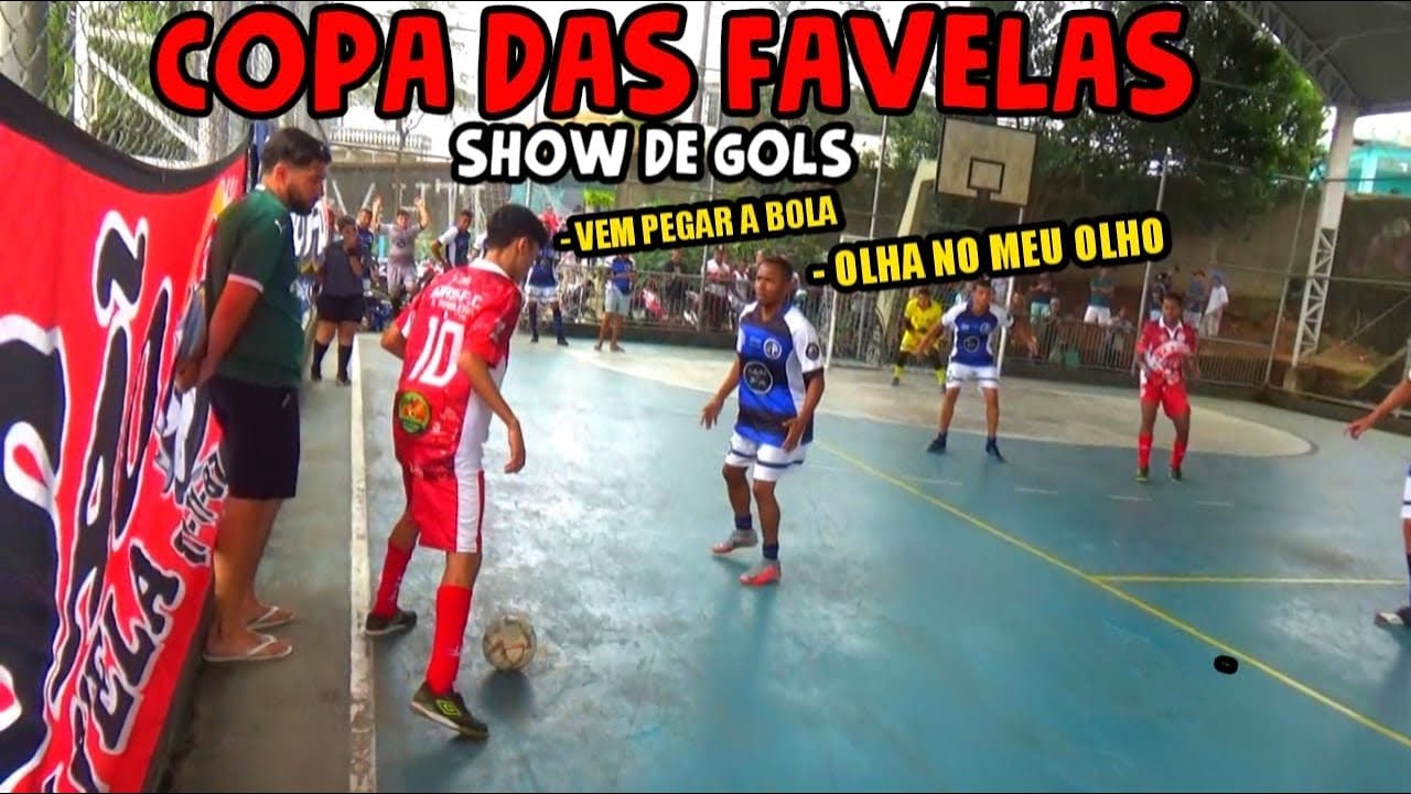 COPA DAS FAVELAS - SHOW DE GOLS NA QUARTAS DE FINAL - SERRO FRIO vs AJAX