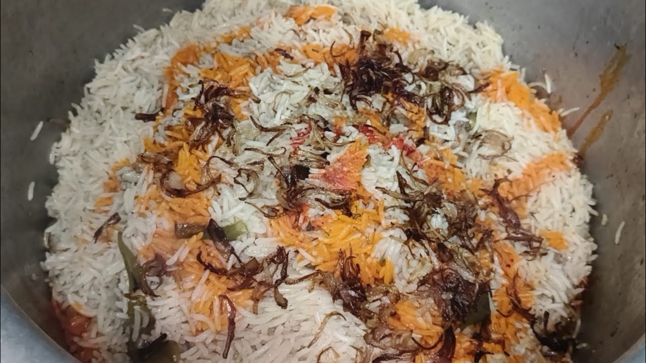Bade k gosht ki yakhni biryani ! How to make biryani at home ! 
