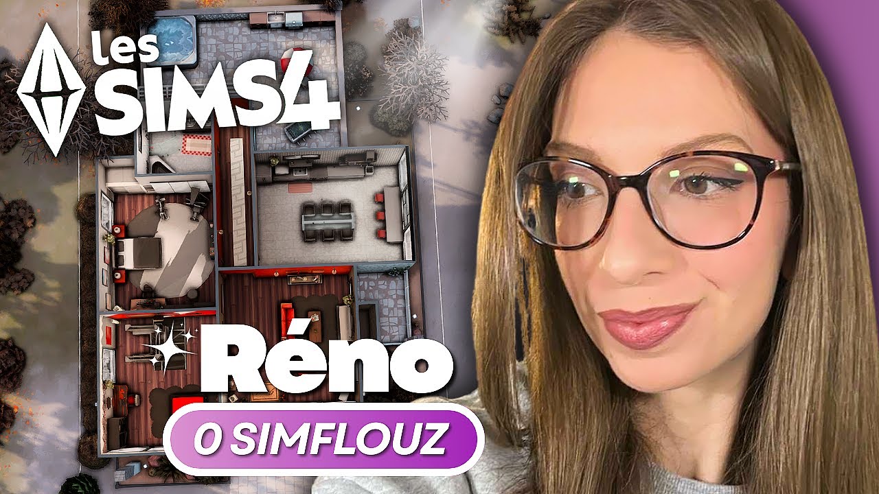 Je rénove cette HORREUR avec 0 Simflouz | Challenge Construction Sims 4