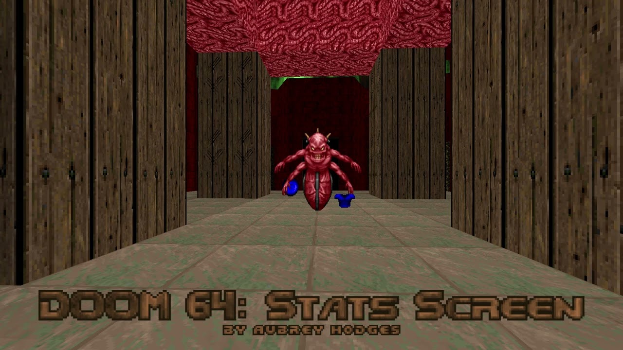 Doom 64: Stats Screen - Doom 64 for Doom II OST - Intermission [Custom Doom Music]
