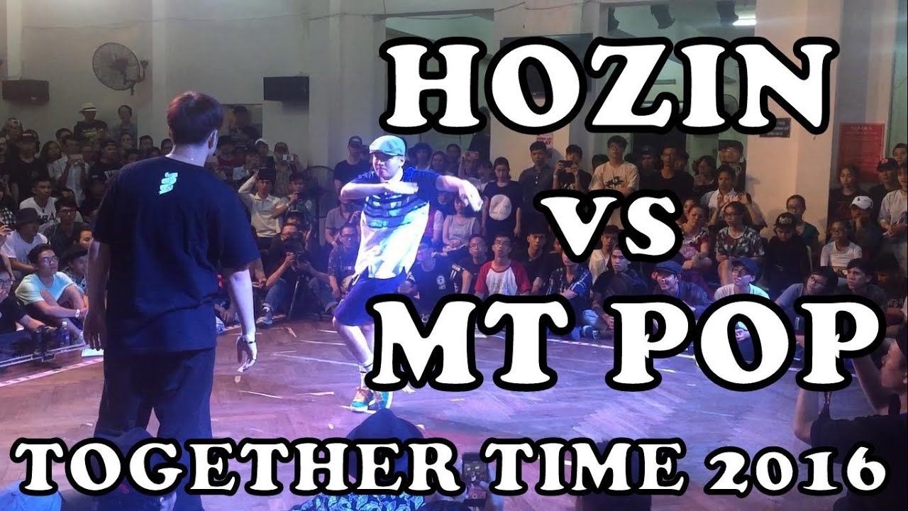 HOZIN vs MT POP - POPPING SEMI FINAL - TOGETHER TIME 2016