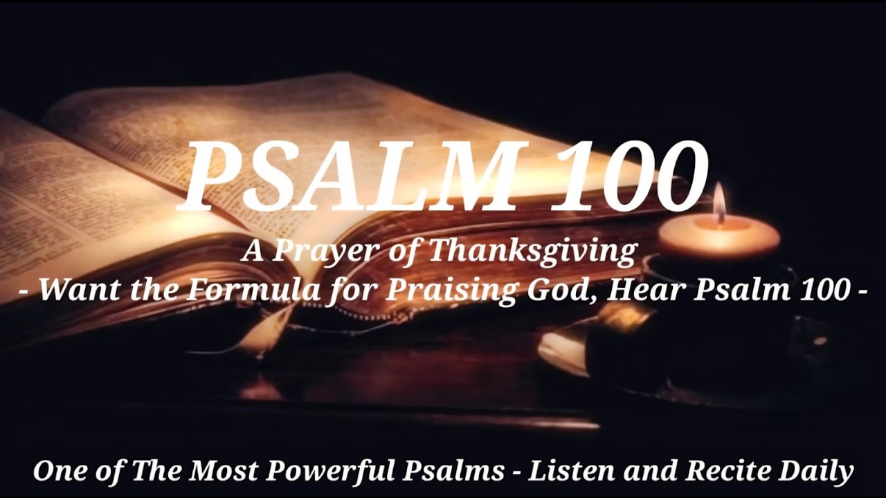 ENTER HIS GATES WITH THANKSGIVING | Psalm 100 | A Call to Joyful Worship