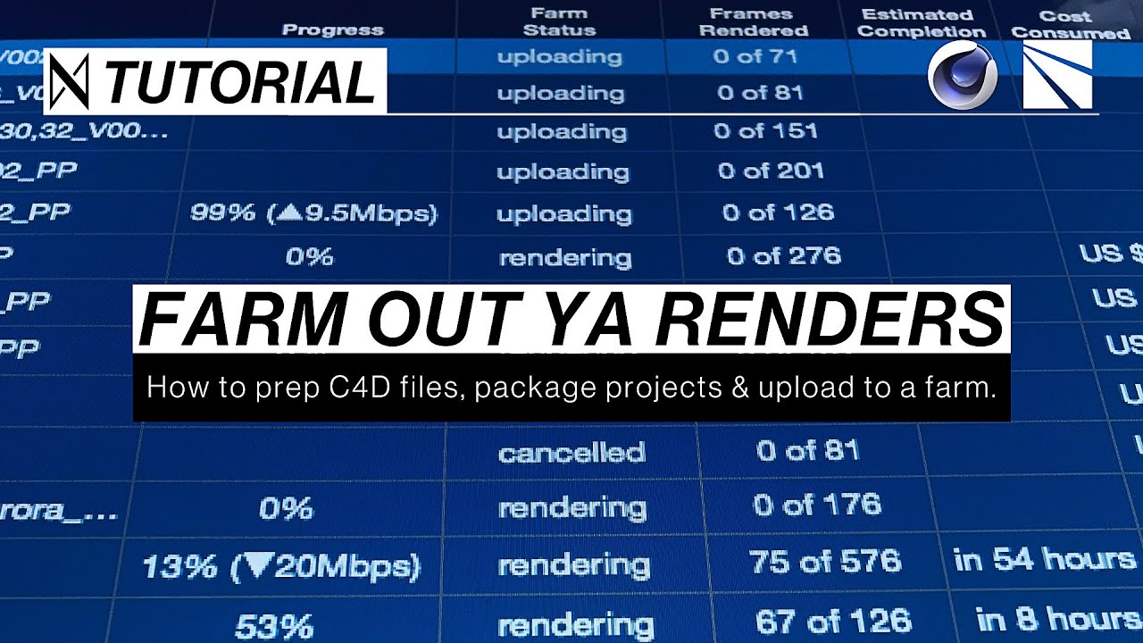 C4D TUTORIAL | Cloud Rendering 101 [Cinema 4D & Pixel Plow]