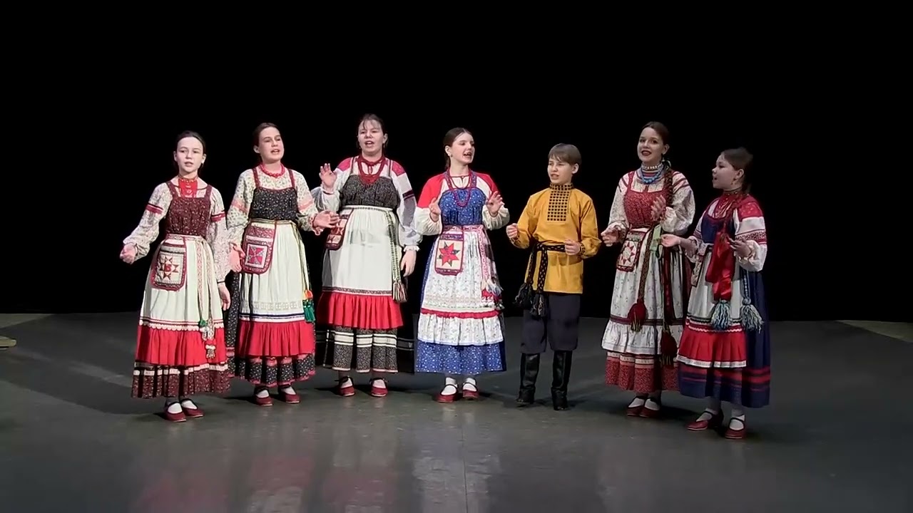 Ансамблевое народное пение. 10-15 лет. Ансамбль Прялица, г.Тольятти, Самарская область. 2024 г.