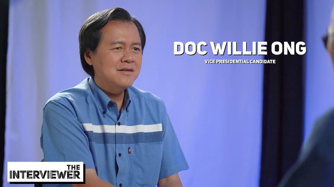 The Interviewer Presents: Vice Presidential Candidate @DocWillieOng