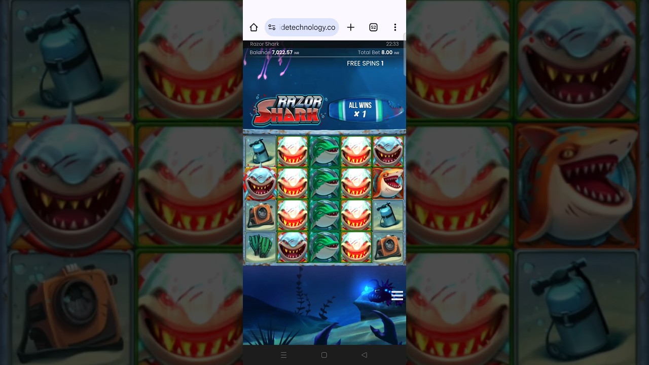 razor shark slot gameplay 2025 big win