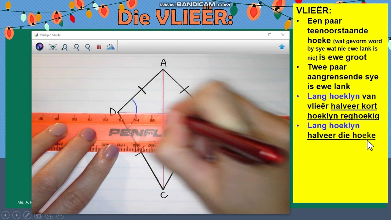 3.5 MEETKUNDE: DIE VLIEER