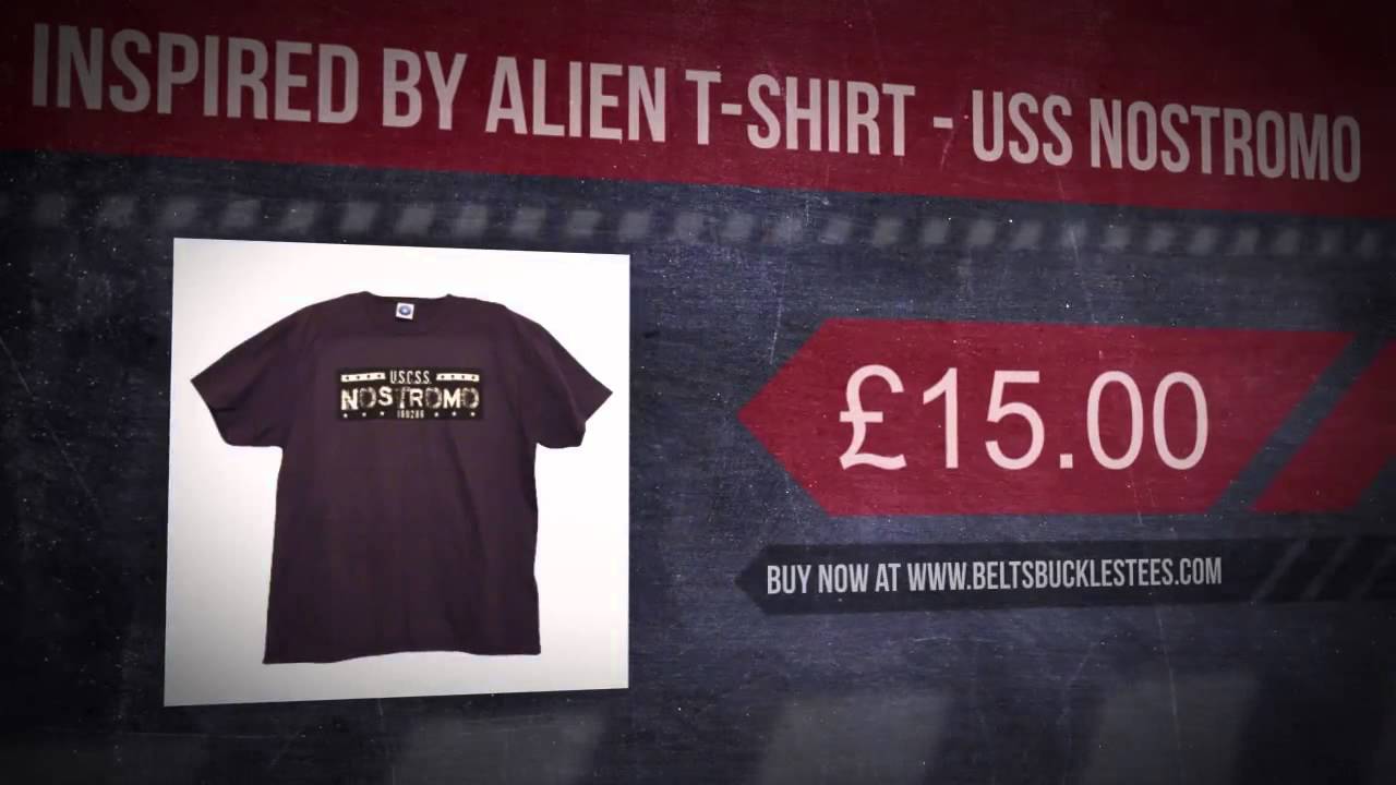Inspired By Alien T-Shirt - USS Nostromo