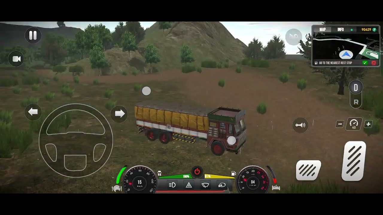 Impossible Truck Parking 😱 | Truck Master Game Viral Gameplay 🚛