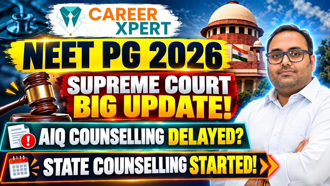 NEET PG 2026 BIG Update: Supreme Court Hearing, AIQ Counselling Delay & State Round 1 Starts #neetpg