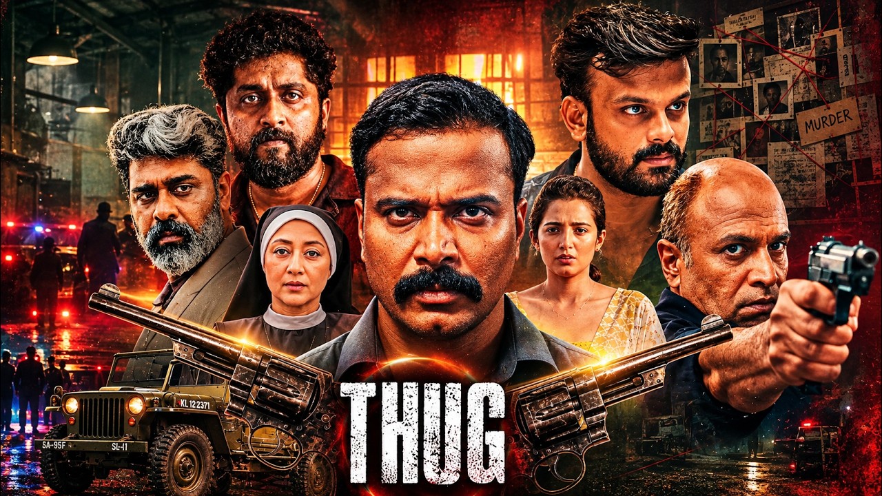 THUG (2025) | New SOUTH THRILLER Release Latest BLOCKBUSTER Hindi Dubbed Movies DHYAN S SIDDIQUE 4K