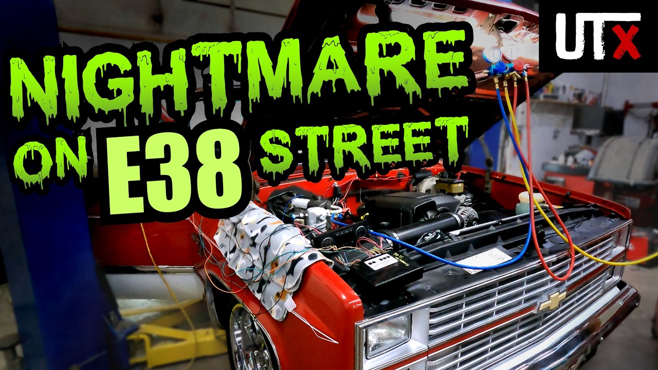 NIGHTMARE ON E38 STREET - Wiring Gen 4 LS Swap AIR CONDITIONING - UTX