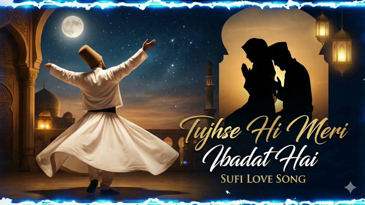 ✨ तुझसे ही मेरी इबादत है – सूफ़ी इश्क़ की रूहानी दास्तान ✨