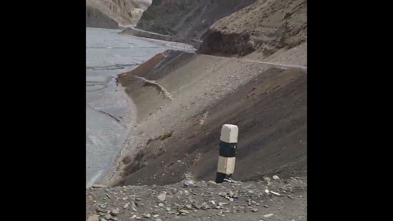 The valley of saligram# sand and rock