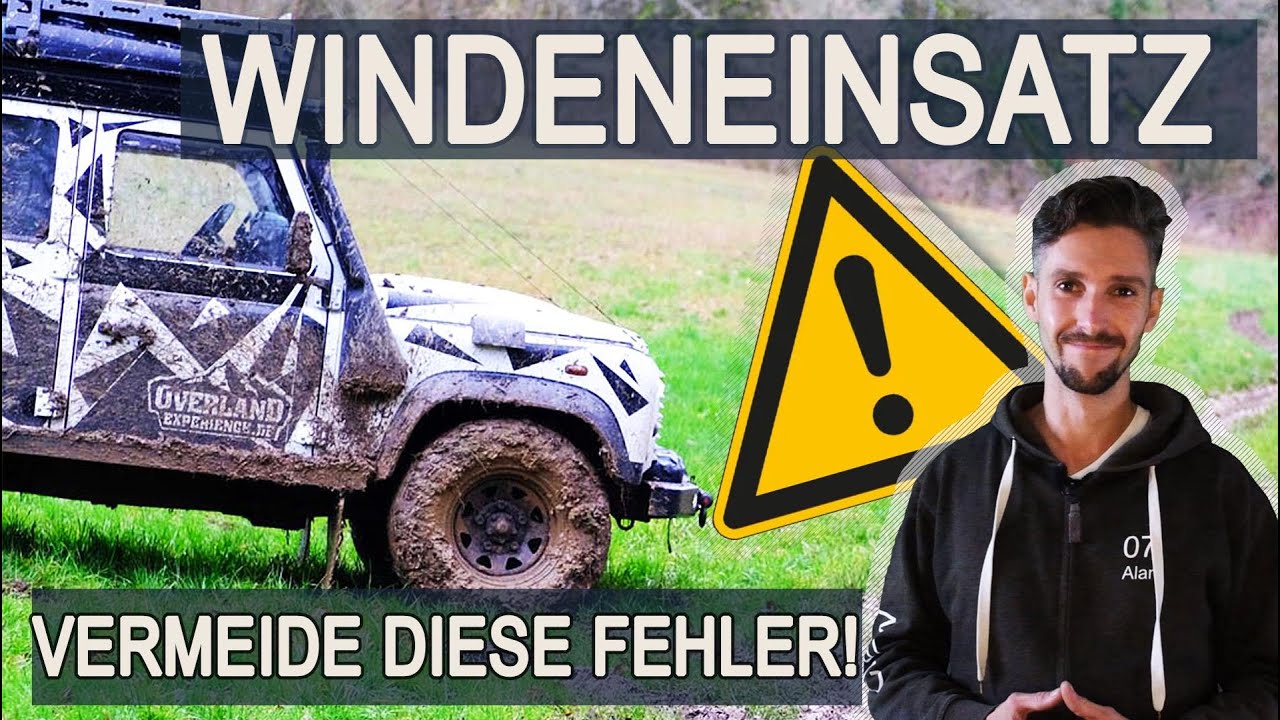5 FATAL ERRORS beim Offroad Winchen – So vermeidest du Sie!