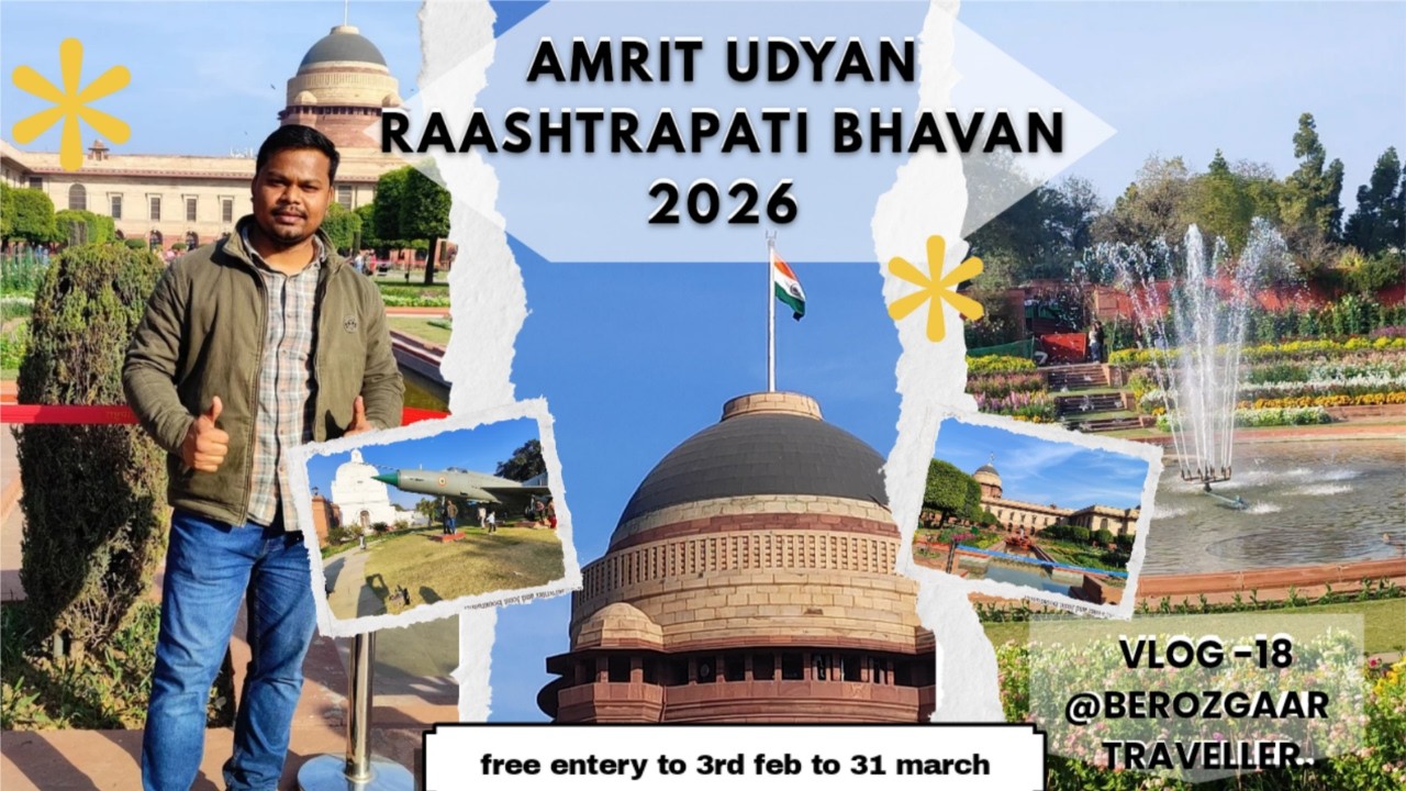 Amrit Udyan Rashtrapati bhavan 2026 / Amrit Udyan 2026 / Amrit Udyan Full Tour Vlog #amritudyan