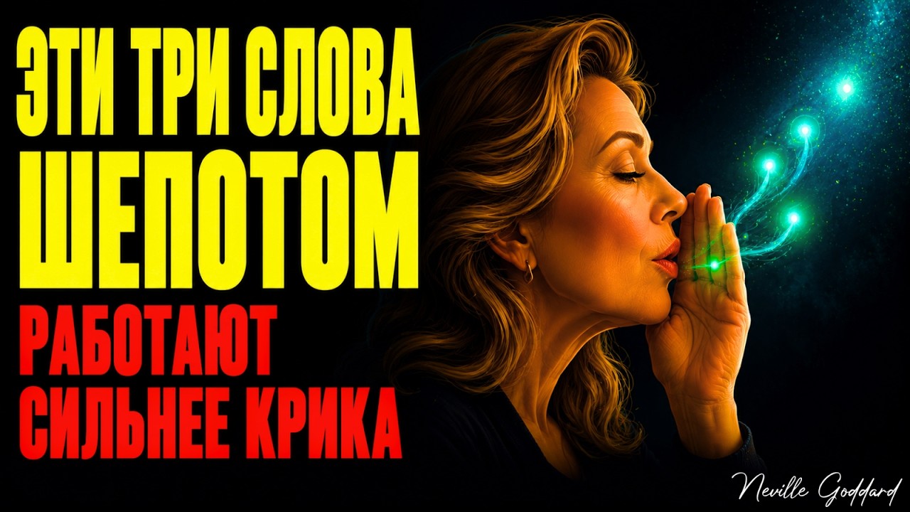 Как эти три  слова, сказанные шёпотом, исполняют твои желания.