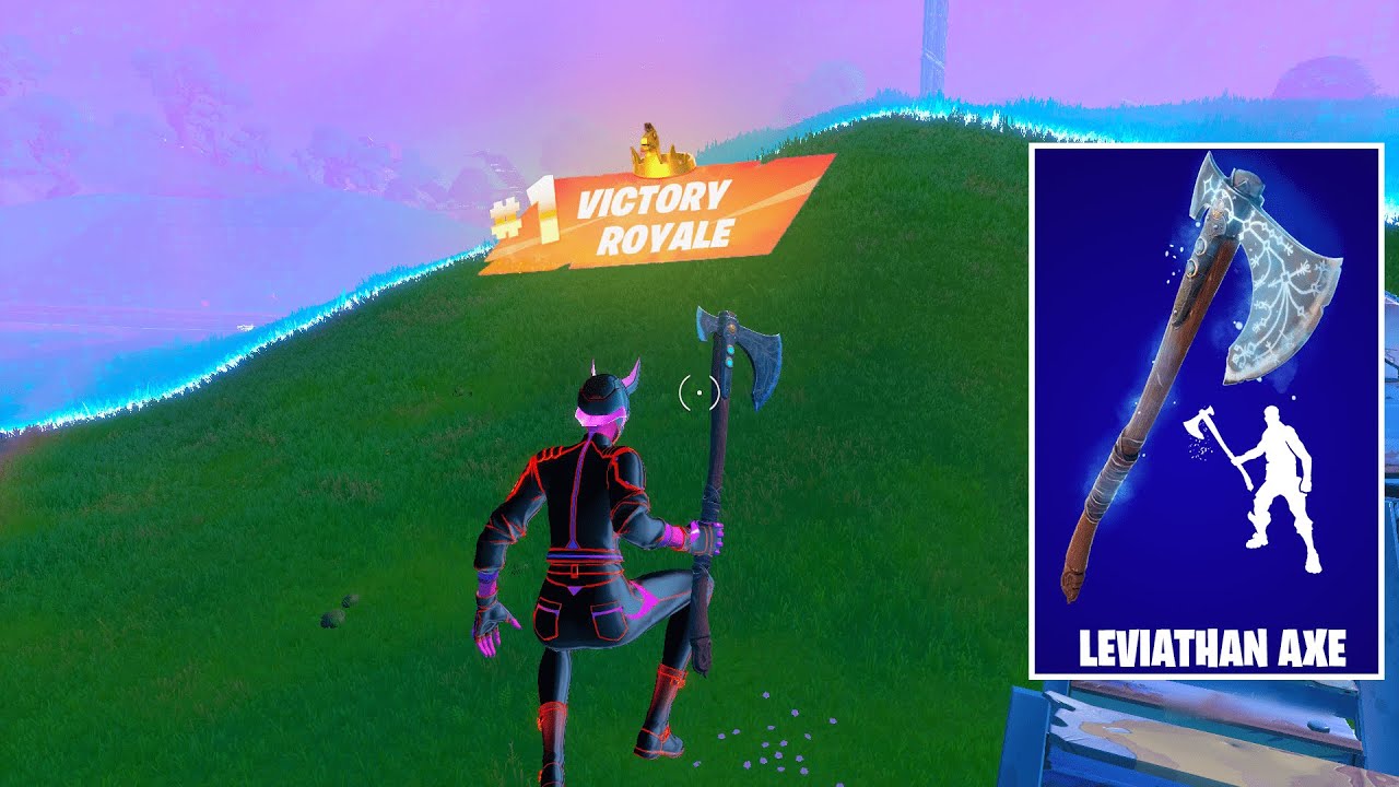High Kill Aggressive Solo Gameplay w/ LEVIATHAN AXE! (Fortnite Chapter 3)