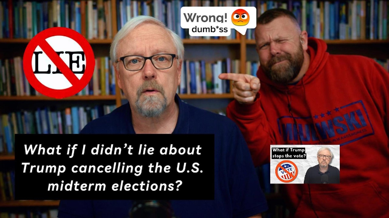 Reacting to Richard J Murphy: “Trump Cancels the Midterms?” (Reality Check)