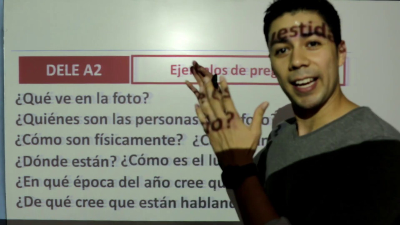 DELE A2.¡¡ORAL!! Examen oral 3. Tarea 2