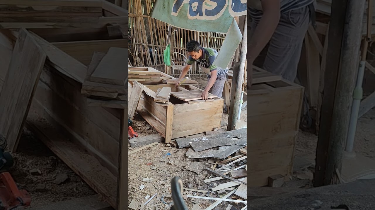 Cara menggabung papan part 3 #woodworking #tukangkayu #carpenter #bengkelkayu #vidioviral 