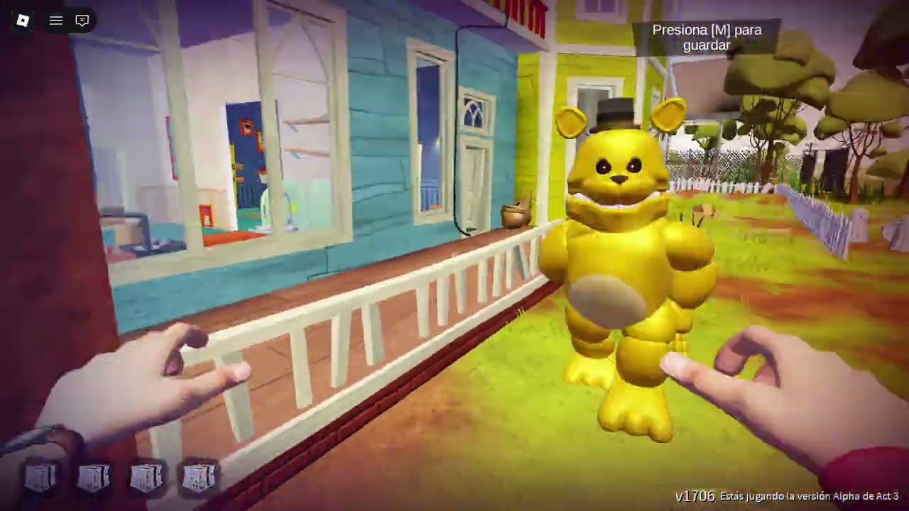 jugando con el put0 fredbear