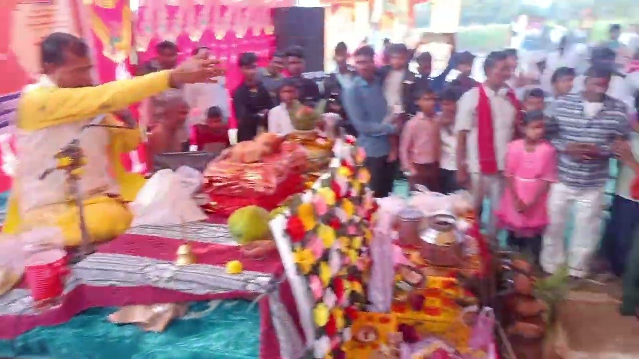 chaturth divas shree madbhagvat katha krishn janm #bhagwan #viral #viralvideo 