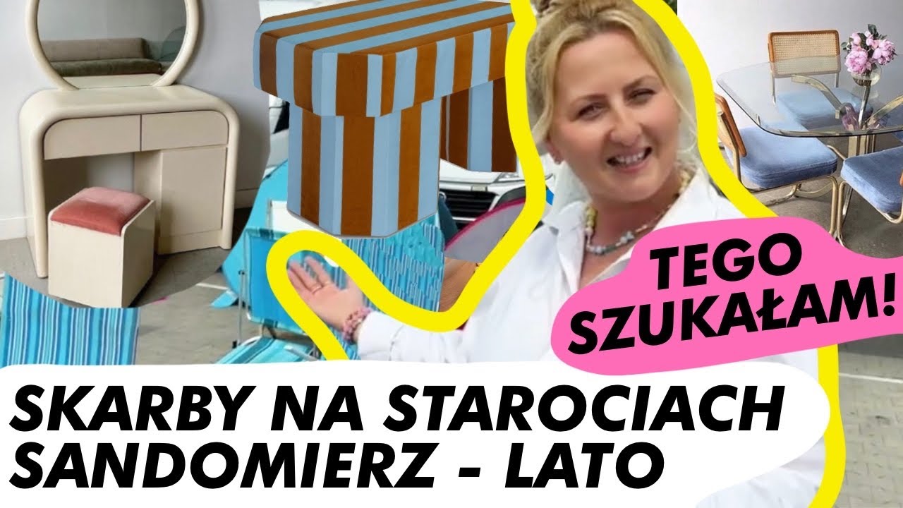 TEGO właśnie szukałam! 🆘Upolowałam swoje marzenie na giełdzie staroci! | Letnia edycja Sandomierz