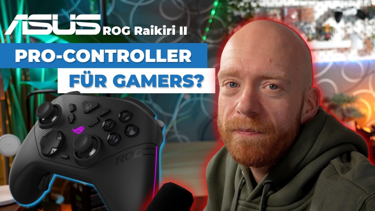 Der beste Profi-Controller 2026? ASUS ROG Raikiri II Test