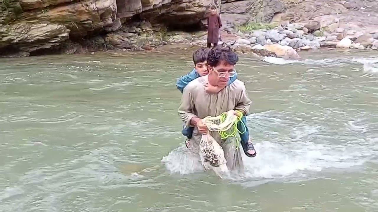 Family Fishing Fun at khankhwar||Casting Net with Kids 