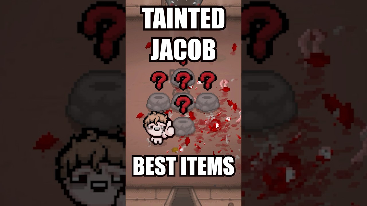 The EASIEST Way To Play Tainted Jacob! #tboi #roguelike #gaming
