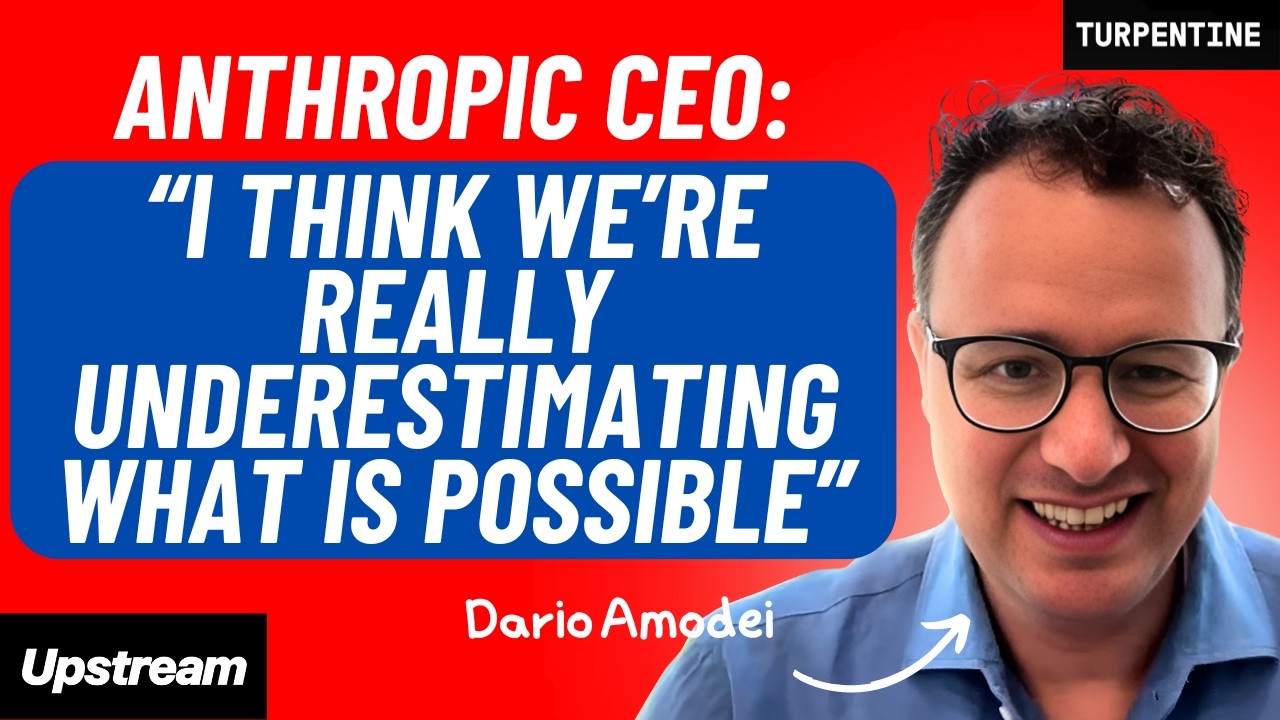Anthropic CEO Dario Amodei Talks Scaling Laws, AI Arms Races, and Radical Abundance