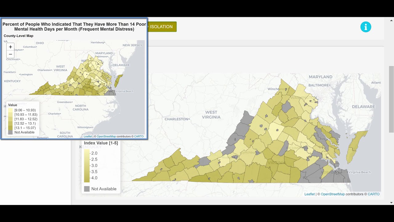 Dashboard Example - Mental Health