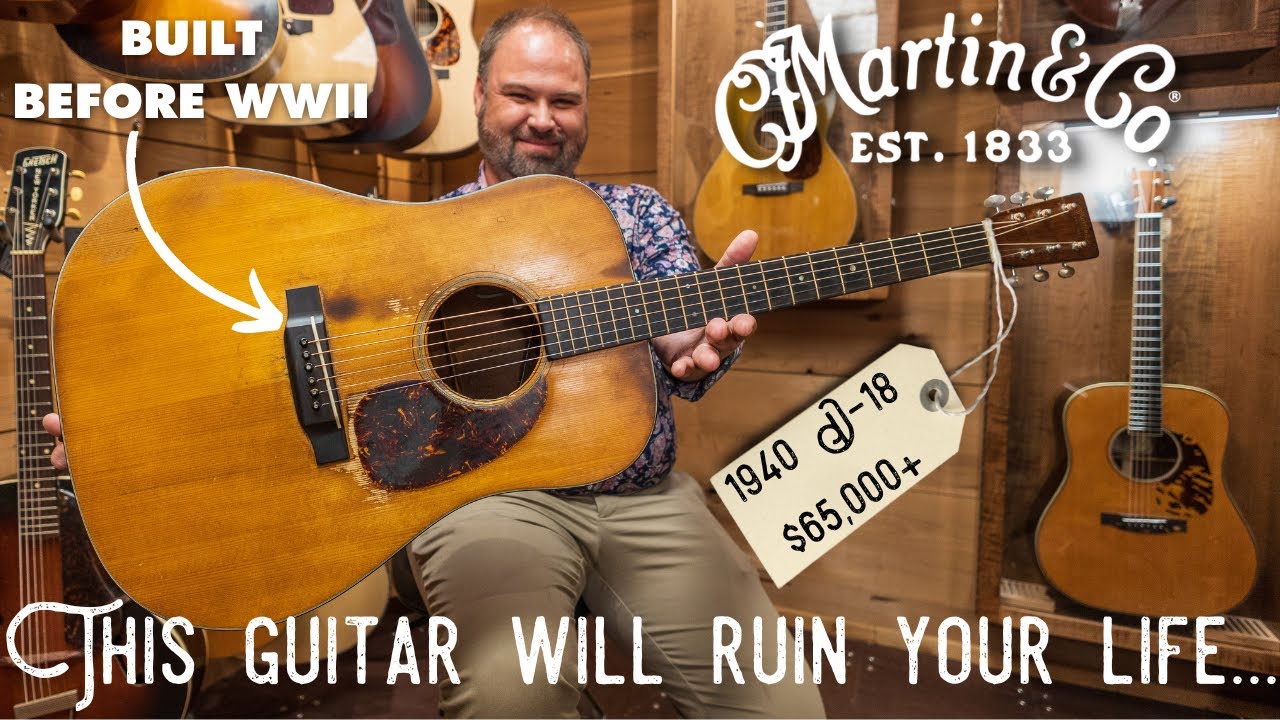 Should you ruin your life buying a Pre War Martin? Featuring @AcousticShoppe