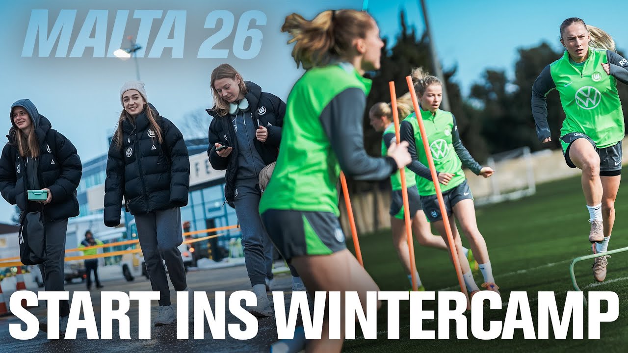 Auf nach Malta! 🇲🇹☀️ BTS vom Winter-Trainingslager der Wölfinnen | Tag1
