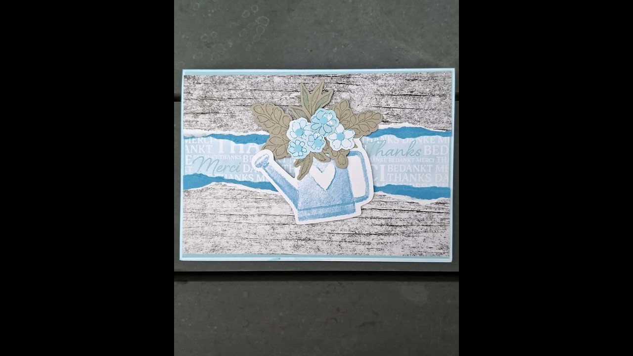 Colour INKspiration #ci203 Thanks Watering Can