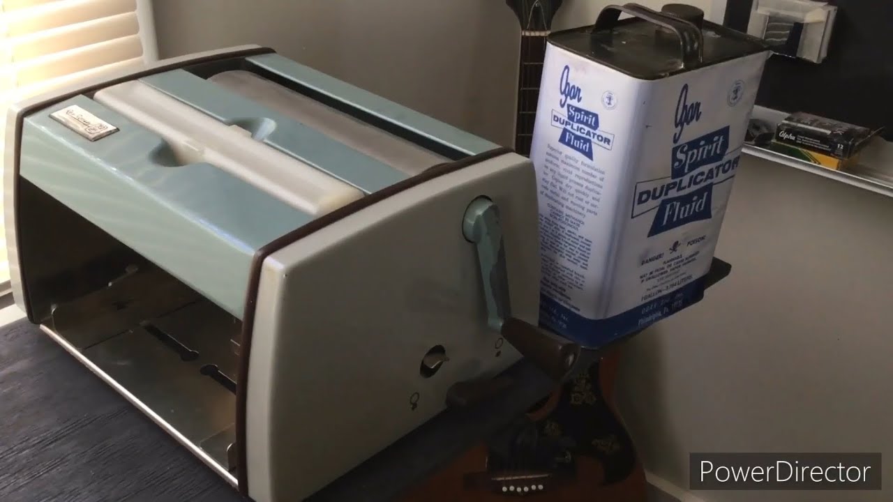 The Lost Art of Creating a Fanzine with a Spirit Duplicator