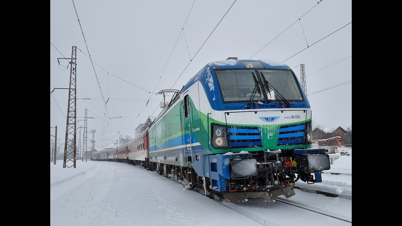 Winter cabview BG: Sofia - Harmanli with Siemens Smartron
